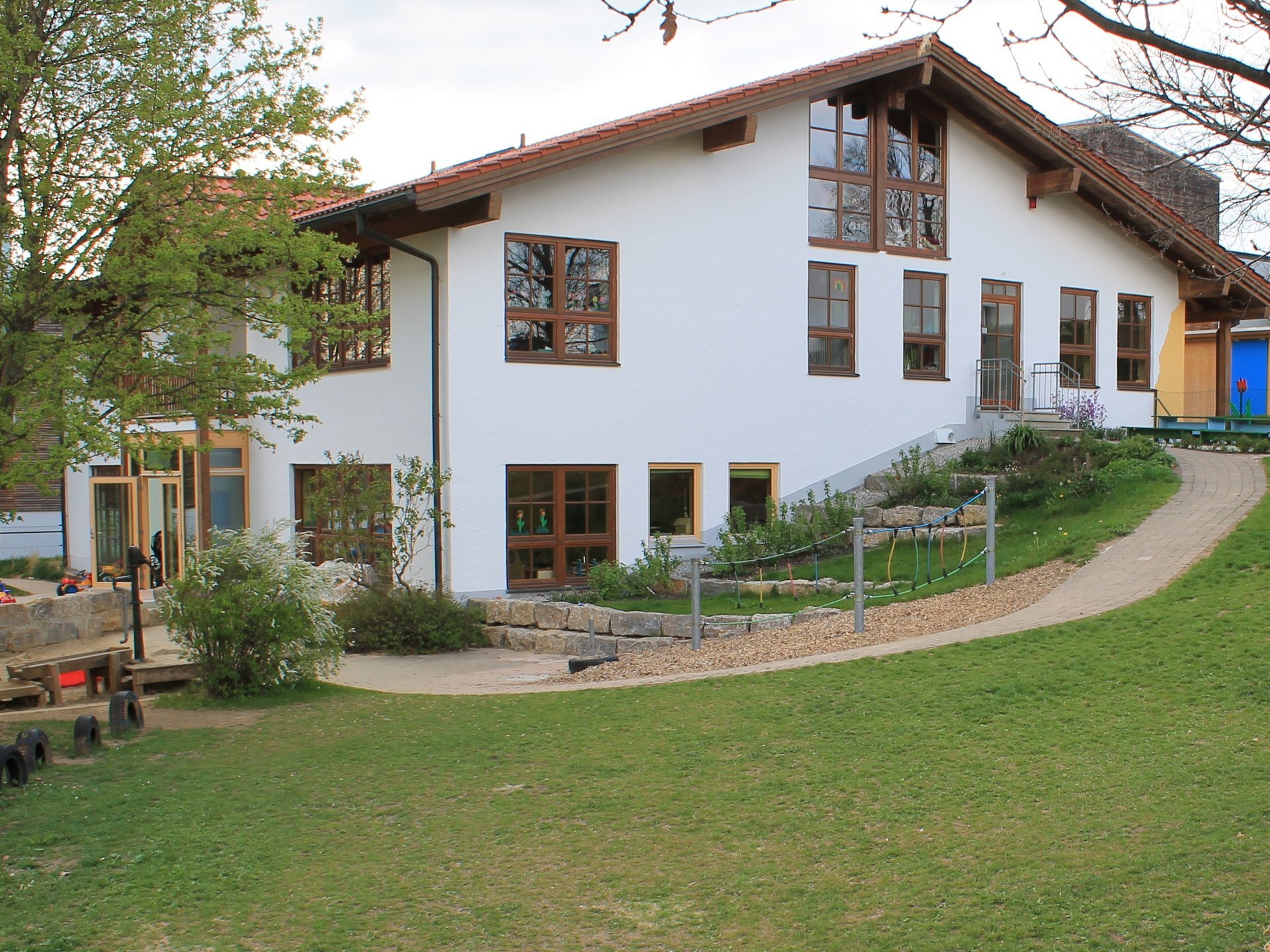 Außenansicht der Kindertagesstätte